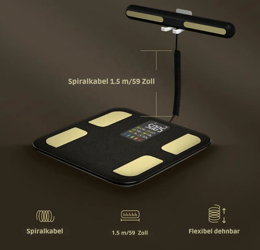 BodyTrack Pro – 3-in-1 Körperanalyse-Waage